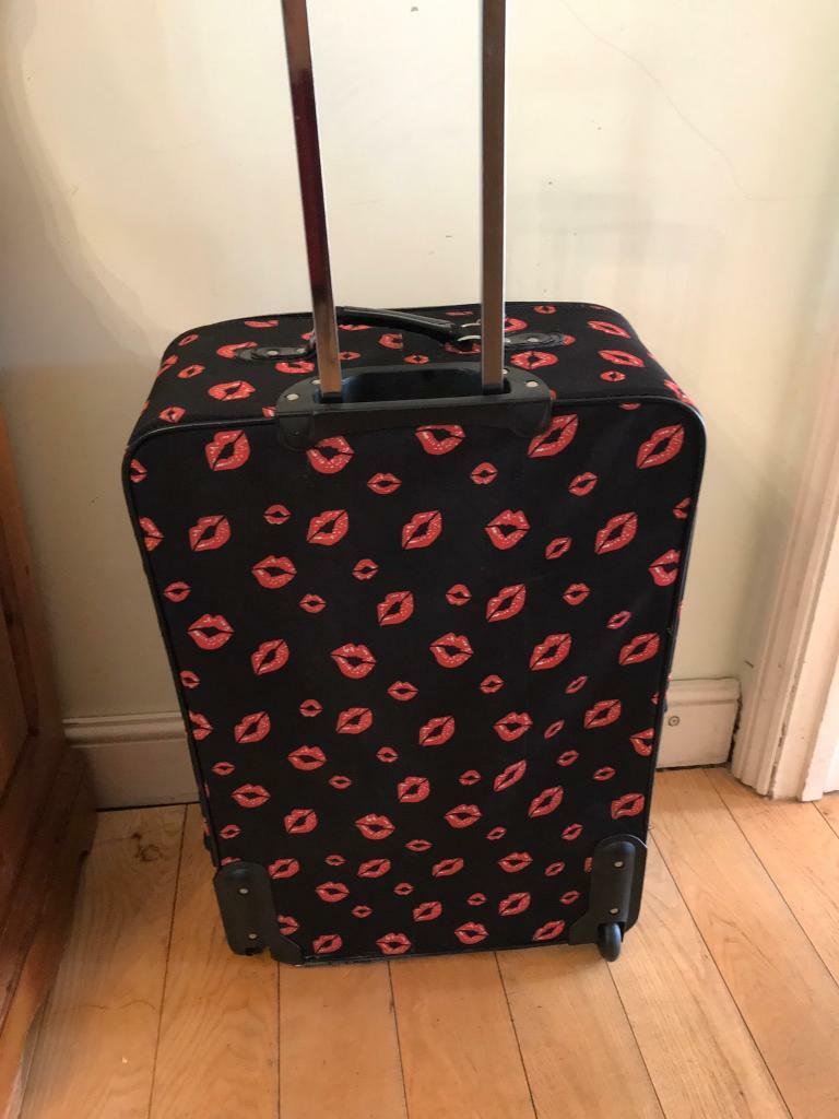 betty boop hard shell luggage